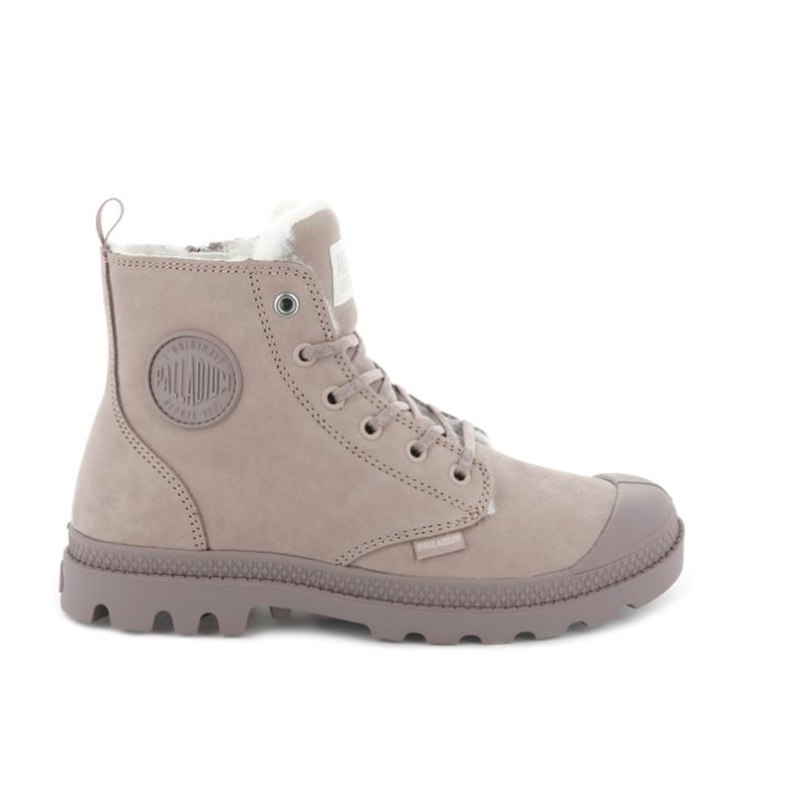 Bottes Palladium Pampa Hi Zip WL Femme Rose | FR RNQ095W